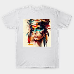 Powerful Egyptian Warrior Woman #5 T-Shirt
